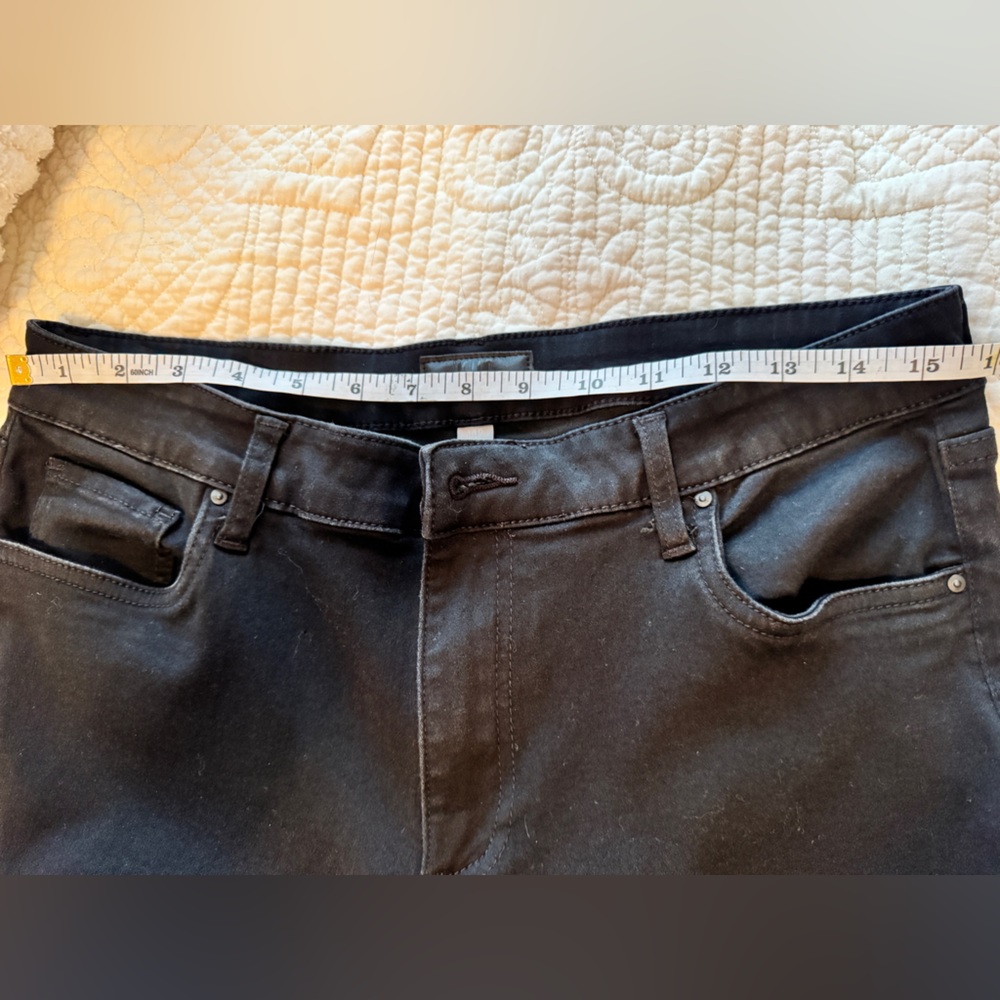Kut from the Kloth Black Flare & Frayed Hem Jeans so 14 - Picture 9 of 14